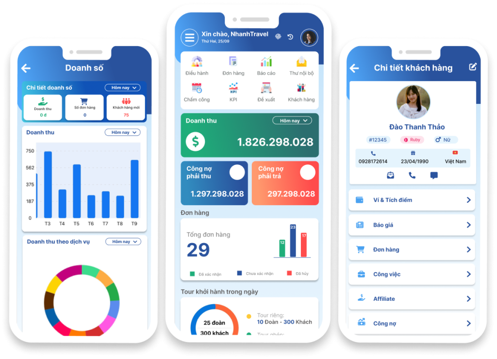 Tải App Nhanh Travel - Ứng dụng quản trị du lịch
