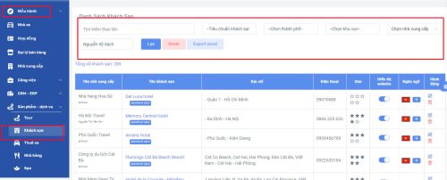 Phần mềm Nhanh Travel