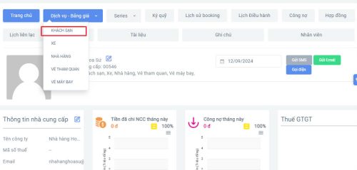 Phần mềm Nhanh Travel