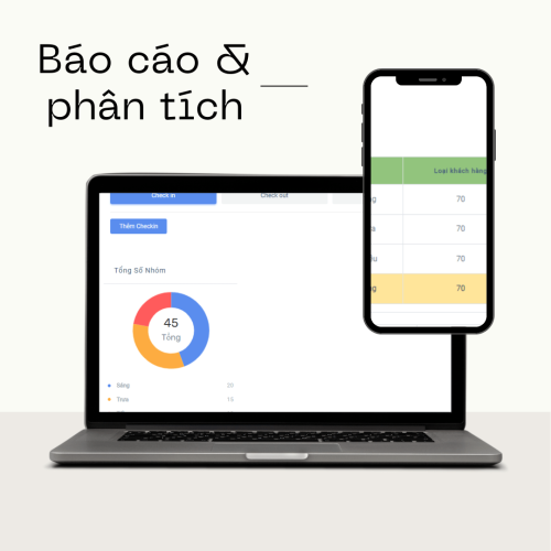 Báo cáo và phân tích trên phần mềm Nhanh Travel chi tiết