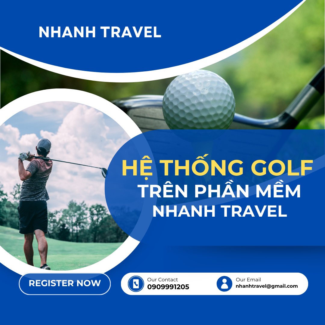 Hệ thống Golf trên phần mềm Nhanh Travel