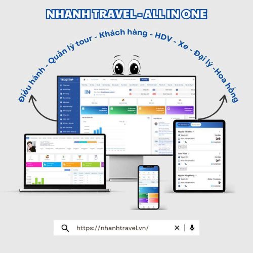 Nhanh Travel - Phần mềm điều hành tour toàn diện