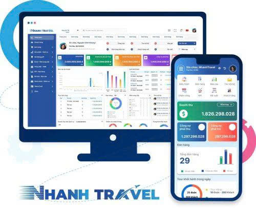 Phần mềm du lịch Nhanh Travel