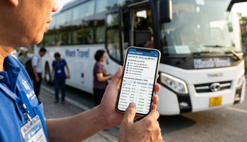Tính năng bàn giao công việc cho Hướng dẫn viên qua phần mềm quản lý tour.