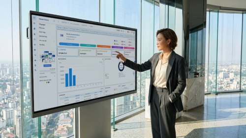 Báo cáo phân tích hiệu suất doanh thu đa kênh từ hệ thống CRM du lịch.